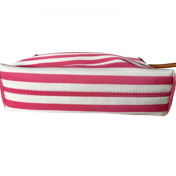 Dooney & Bourke Sullivan Striped Crossbody Bag Watermelon & White Stripe EUC - Picture 4 of 14
